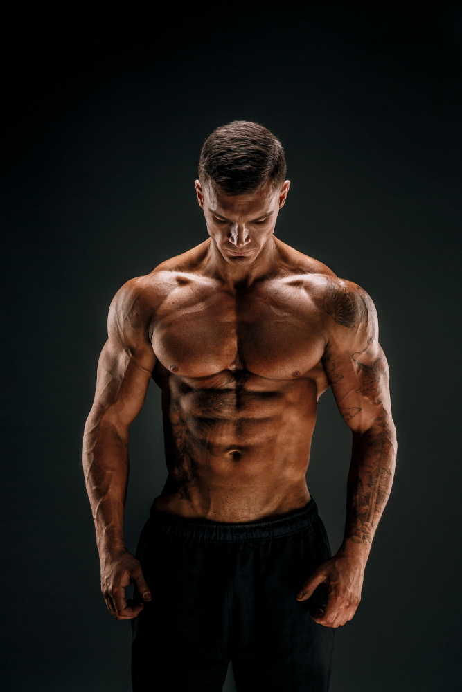 Fitness Muscled Man