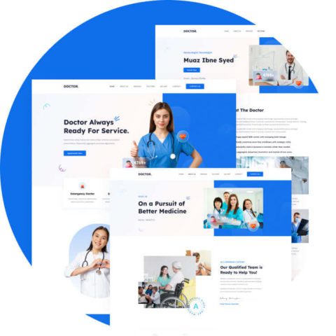 Medical Full Website Single Details Page | Divi Essential