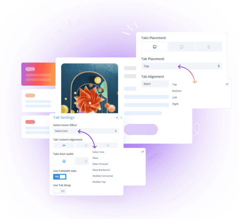 Divi Advanced Tab Module | Create Interactive Tabbed Content