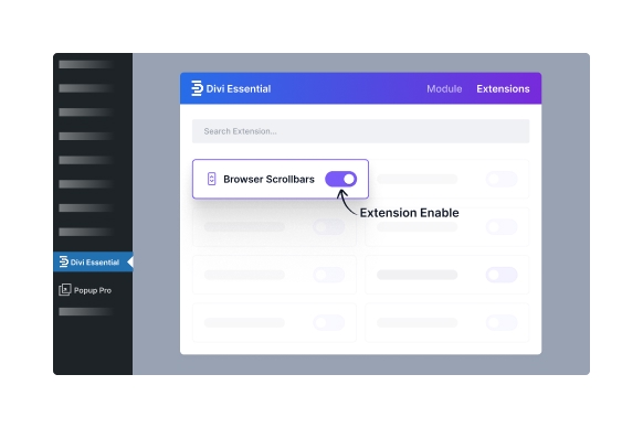 Divi Essential Browser Scrollbar Extension - Hero-Image