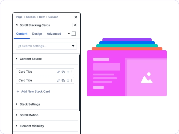 Divi Essential Extension back to top Hero