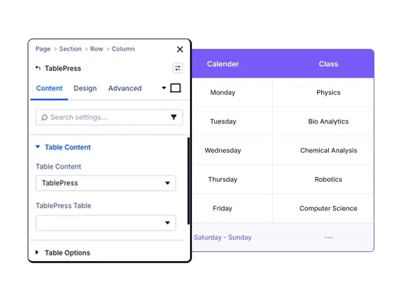 Gravity Form Hero Image TablePress-Hero-Image-