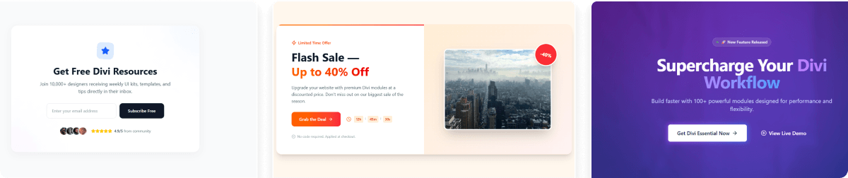 Expanding CTA Feature image