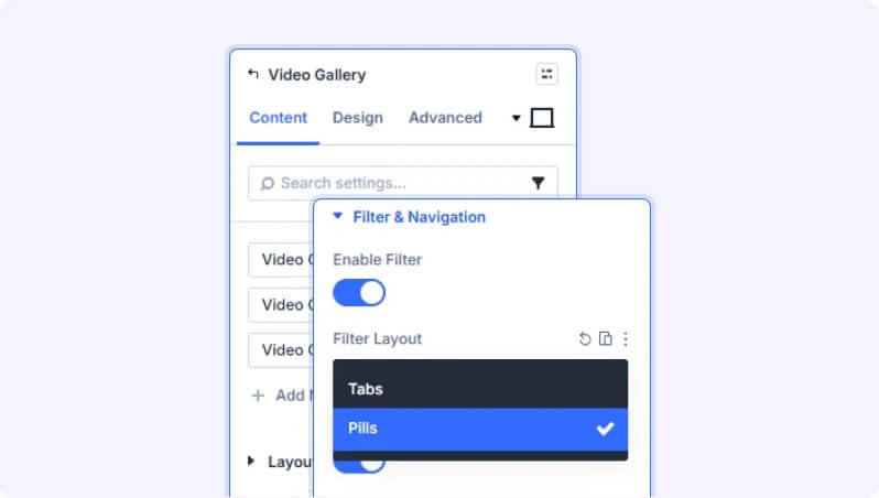Video Gallery - filter-nav Video Gallery