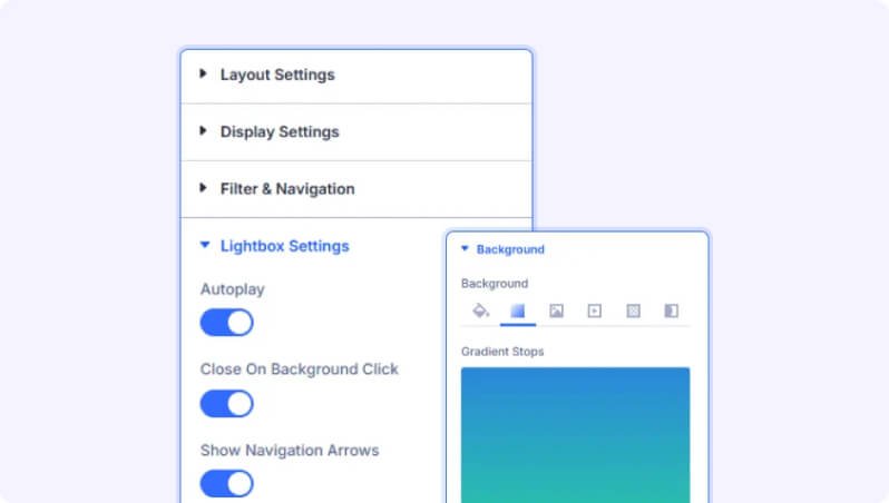 Video Gallery - lightbox Video Gallery