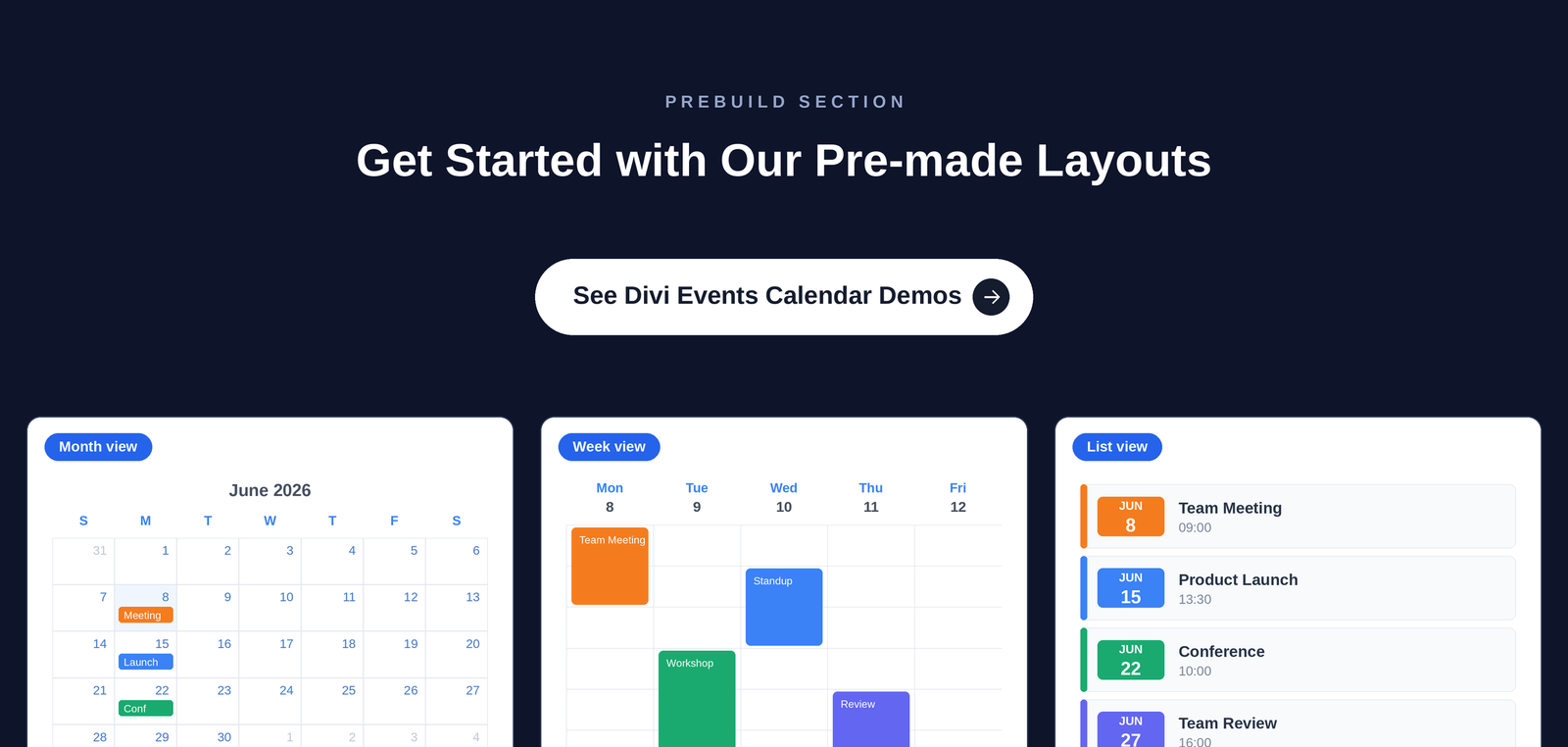 Event Calendar